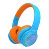 PowerLocus PLED Kids Bluetooth Headphones, Kids Wireless Headphones with LED Lights, 74/85/94dB Safe Volume, Micro SD, AUX Cable, Hi-Fi Stereo, Built-in Mic Over Ear Kid Headphone for Travel/Tablet/PC view 1