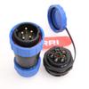 DRRI TY28 5Pin Male Plug Female Socket 380V 25A High Voltage Solder-Free Waterproof Screw Crimp Rear Nut Panel Mount Connector view 1