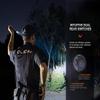Fenix PD36R Pro 2800 Lumen Rechargeable LED Tactical Flashlight, ALD-05 Helmet Mount with EdisonBright Charging Cable Carry case Bundle view 4
