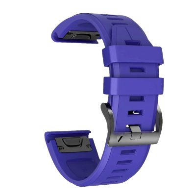 GANYUU Smart Watch Silicone Replacement Straps for Garmin Fenix 7 7X 6 6X Pro 5X 5Plus 3HR 935 Wristband Band 22 26mm Quickfit Bracelet (Color : Black Yellow, Size : 22mm Fenix 7)