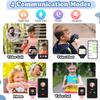 4G Kids Smart Watch for Boys Girls with GPS Video Call SOS Emergency Alarm Voice Message Waterproof Child Tracker Watch Phone Real-Time Tracking Geo-Fence Pedometer Anti-Lost 3-15 Birthday Gifts view 2
