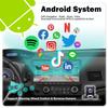 Kunfine Car CarPlay Android Auto Navigation Stereo GPS Radio Reverse Camera Display 10.33" QLED Touchscreen Headunit Tablet Pad Media Player for Honda Civic 2006-2011, if Applicable Octa Core 6G+128G view 4