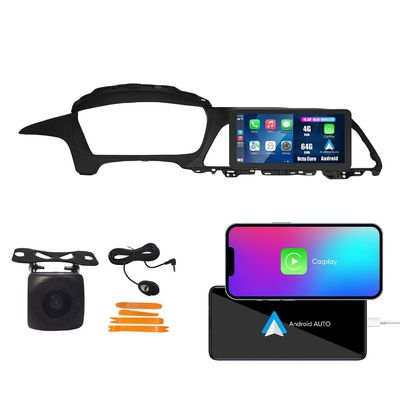 Kunfine Car CarPlay Android Auto Navigation Stereo GPS Radio Camera Display 10.33" QLED Touchscreen Headunit Tablet Pad Media Player for Hyundai Sonata 2015-2019, if Applicable Octa Core 4G+64G
