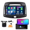 CarPlay Android Auto Navigation Stereo GPS Radio Reverse Camera Display 10.33" QLED Touchscreen Headunit Tablet Pad Media Player for Hyundai Elantra 2007-2010, if Applicable Octa Core 4G+64G view 1