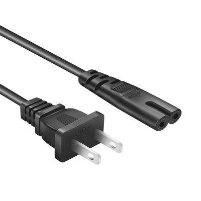 10Ft Projector Power Cord for Mini Projector,Replacement 2 Prong Power Cable
