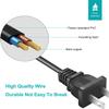 10Ft Projector Power Cord for Mini Projector,Replacement 2 Prong Power Cable view 3