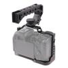 Fotga Alloy Aluminum Camera Cage Bracket Stabilizer + Top Handle for Canon EOS R7 DSLR Camera Video Film Making Compatible with Arca Swiss Tripod Ball Head Clamp view 2