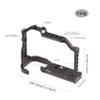 Fotga Alloy Aluminum Camera Cage Bracket Stabilizer + Top Handle for Canon EOS R7 DSLR Camera Video Film Making Compatible with Arca Swiss Tripod Ball Head Clamp view 4
