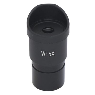 Lab Microscope Slides Stereo Microscope Eyepiece WF5X WF10X WF15X WF20X Optical Lens, Mounting Diameter 30mm Or 30.5mm with Rubber Eye Cups Microscope Parts (Color : WF5X-20-30mm)