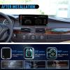 ZWNAV 12.3 Inch Qualcomm Android 12 Car Radio Upgrade for BMW 3 Series 5 Series E90 E60 2005-2008 CCC Stereo Replacement Touch Screen Carplay Android Auto Audio Multimedia Player GPS Navigation view 2