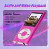 Bluetooth MP3 Player with 1.8in LCD, HiFi Sound, MP4 Playback, Memory Card Support, Portable Music Player for Running, Students view 2