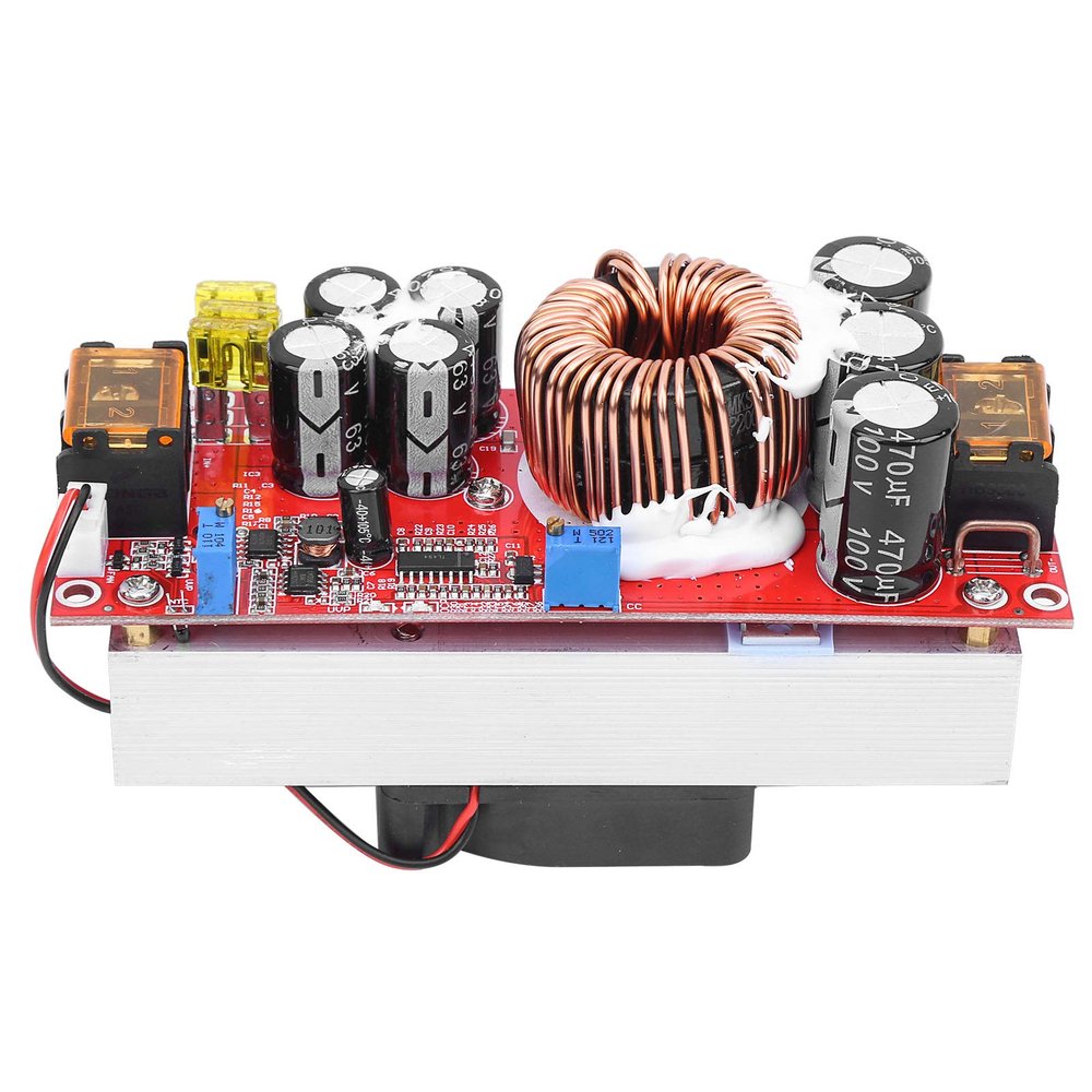 DC-DC 10-60V to 12-97V 1500W 30A Automatic Step UP/Down Converter Boost/Buck Voltage Regulator Module CC CV Power Supply Module,DC to DC Module, DC to DC Module, DC-DC 10-60V to 12-97V 1500W 30A
