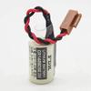 zoyfayl 3 Pack 3V CR14250SE PLC Replacement Battery for FDK CR14250SE(3V) with Brown Connector for 1747-BA Backup Power Supply (3 Pack) view 2