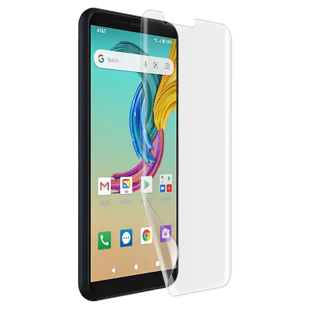 High Definition Anti-Strike Shockproof Wear-Resisting Soft Screen Protector Flim Compatible with AT&T Fusion Z V340U AT&T