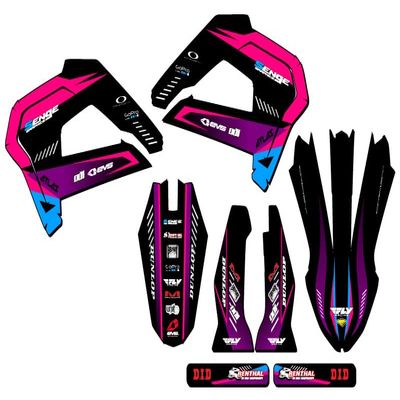 2022-2025 CX 65 SURGE Pink Base Kit Compatible with Cobra | Senge Graphics Inc