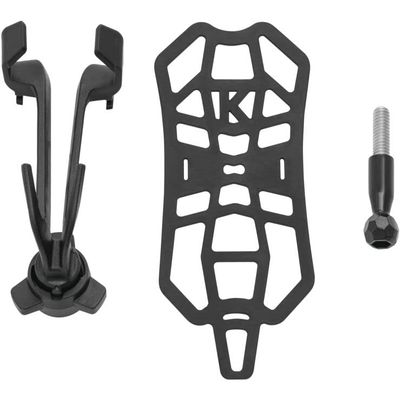 Kuryakyn Free-Flex Device and Cup Holder, Universal Satin Black Consumer Electronics 6438