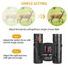 500x25 HD Powerful Binoculars 5000M Long Range Folding Mini Telescope Professional Hunting Telescope Zoom Military HD BAK4 FMC Optics for Hunting Sports Outdoor Camping Travel Outdoor Gifts view 3