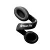 HamiltonBuhl SmartTrek Deluxe OverEar Headphones 50Pack, InLine Volume Control, 3.5mm TRS Plug, Leatherette Cushions, Durable DuraCord, Adjustable Headband  Black (ST1BK) view 3