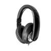 HamiltonBuhl SmartTrek Deluxe OverEar Headphones 50Pack, InLine Volume Control, 3.5mm TRS Plug, Leatherette Cushions, Durable DuraCord, Adjustable Headband  Black (ST1BK) view 4
