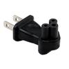 Strhowill Nema 1-15P to C5 Right Angle AC Power Adapter, US IEC 320 C5 2-pin AC Power Adapter view 2