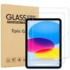 [2-Pack] EpicGadget Glass Screen Protector for iPad 10th Generation 10.9 Inch (2022 Released) - Tempered Glass Film/High Definition / 9H Hardness view 1