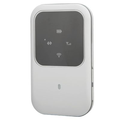 Portable 4G Router, H80 Portable 4G,150Mbps Download Mobile Hotspot with 2400mAh Rechargeable Battery, Plug in Card,Unlocked Mobile Hotspot with LED Display for Outdoor Car