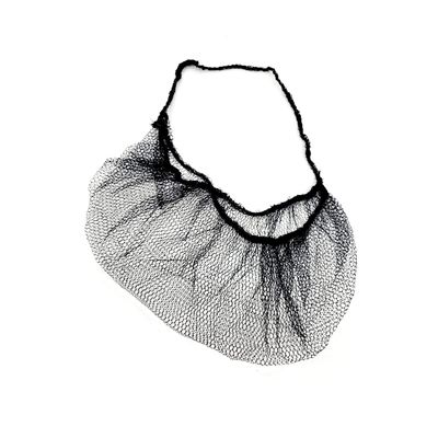 SAFEKO Disposable Honeycomb Nylon Beard Nets | Breathable, Durable | 1,000 Count [BLACK | 21"]