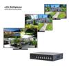 4CH Video Quad Multiplexer with Loopout, Remote Control and Free 1 Amp Power Adapter for CCTV Surveillance System and Home Secruity view 4