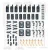 BTECH FRS-B1 8 Pack FRS Business, Adult Walkie Talkies, NOAA, High Output Two-Way Radio. Full Kit with Earpiece Kit, Holsters, Desktop Charger, Built in Flashlight, NOAA, and More view 2