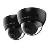 Amcrest 2-Pack 5MP POE Camera, Outdoor Vandal Dome Security POE IP Camera, 5-Megapixel, 98ft NightVision, 2.8mm Lens, IP67, IK10 Resistance, MicroSD 256GB (Sold Separately) (IP5M-D1188EB-AI-V3) view 1