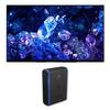 Sony XR48A90K 48" 4K Bravia XR OLED High Definition Resolution Smart TV with an Austere 5S-PS4-US1 4-Outlet Power with Omniport USB (2022) view 1