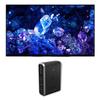 Sony XR42A90K 42" 4K Bravia XR OLED High Definition Resolution Smart TV with an Austere 7S-PS4-US1 4-Outlet Power with Omniport USB (2022) view 1