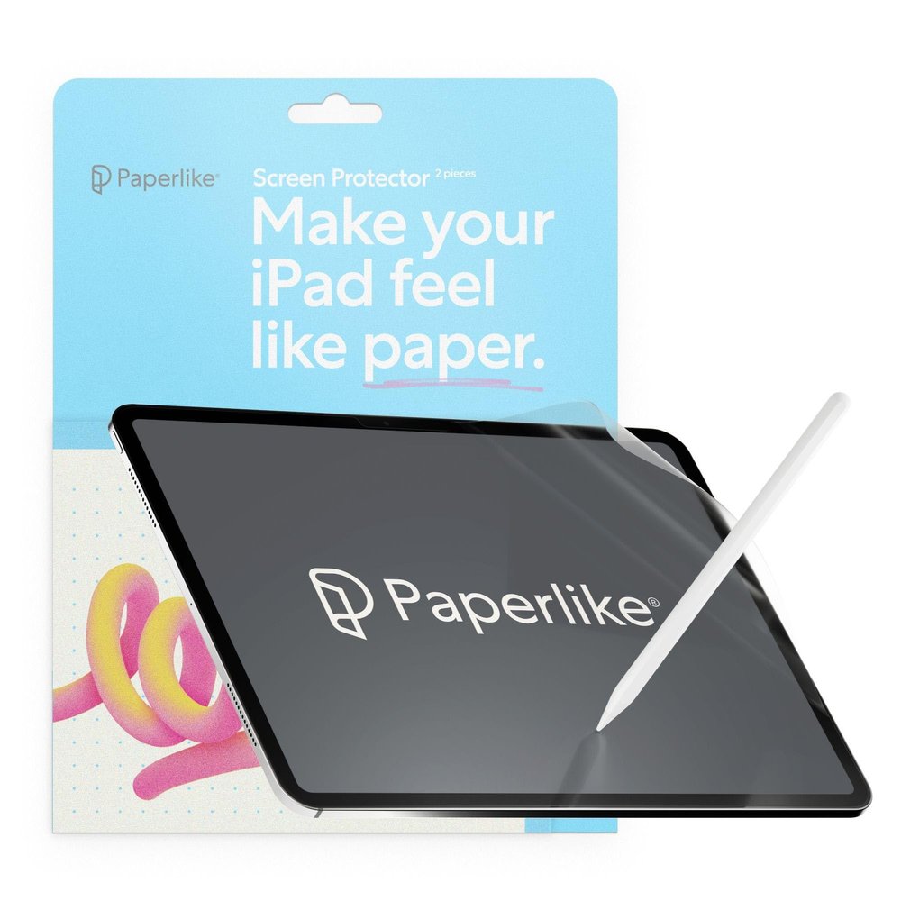 Paperlike 2.1 Screen Protector (2x) for iPad 11 (A16 2025) & iPad 10.9 (10th Gen 2022) for an authentic paper feel