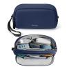 tomtoc Electronic Organizer Travel Case, Water Resistant Dual Compartment Tech Pouch Cable Organization Storage Bag for Charger, Cord, Phone, Hard Drive, Power Bank, Accessories Travel Essentials view 1