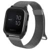 Wanme Metal Bands for Garmin Venu 2 Plus,Venu Sq,Venu,Vivoactive 3 Watch Band Women Men, Forerunner 645,245 Music Smart Watch (Space Gray) view 1
