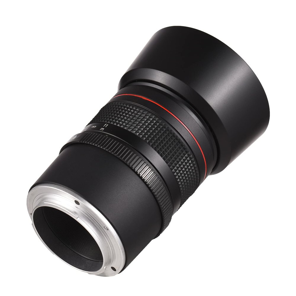 Andoer 85mm F1.8 Medium Telephoto Camera Lens Large Aperture Full Frame Portrait Lens Manual Focus Replacement for Sony A7/A7II/A7III/A7R/A7RII/A7RIII/A7SII/A9/A6400/ A6500/A6300/A6000/A5100 E-Mount
