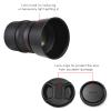 Andoer 85mm F1.8 Medium Telephoto Camera Lens Large Aperture Full Frame Portrait Lens Manual Focus Replacement for Sony A7/A7II/A7III/A7R/A7RII/A7RIII/A7SII/A9/A6400/ A6500/A6300/A6000/A5100 E-Mount view 2