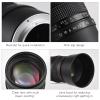Andoer 85mm F1.8 Medium Telephoto Camera Lens Large Aperture Full Frame Portrait Lens Manual Focus Replacement for Sony A7/A7II/A7III/A7R/A7RII/A7RIII/A7SII/A9/A6400/ A6500/A6300/A6000/A5100 E-Mount view 4