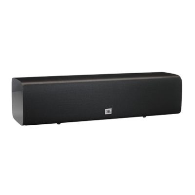 JBL Studio 665C, Dark Wood - High-Performance Center Channel Loudspeaker - with 2414H-1 Compression Driver, High-Definition Imaging Horn & Four 5.25 PolyPlas Cone Woofers