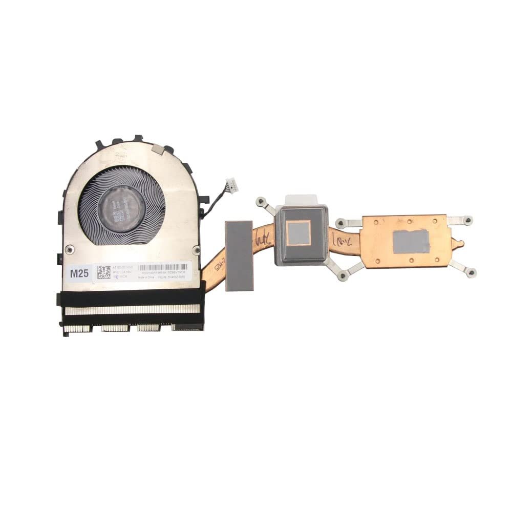 Laptop CPU Fan&Heatsink for Lenovo ThinkPad E14 (Type 20RA, 20RB) E15 (Type 20RD, 20RE) 5H40S72910 5H40S72911 FR4A0 DIS M25 New