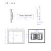 19 Inch Capacitive Touch Embedded Industrial Panel PC with WiFi Win10 Pro (8GB RAM 64GB SSD, Core i3-8130U) view 2