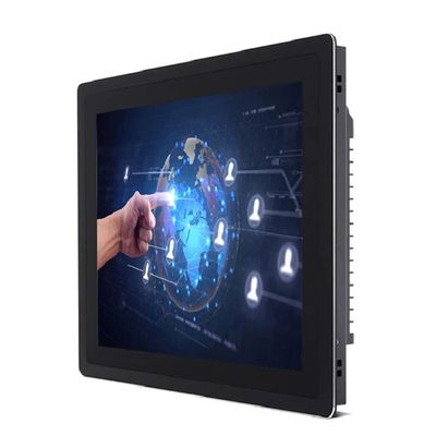 19 Inch Capacitive Touch Embedded Industrial Panel PC Win10 Pro (4GB RAM 256GB SSD, Core i5-7200U)