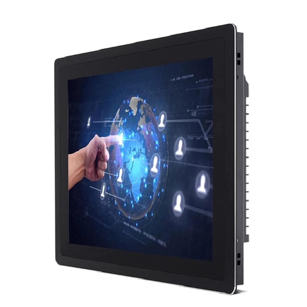 19 Inch Capacitive Touch Embedded Industrial Panel PC Win10 Pro (4GB RAM 256GB SSD, Core i5-7200U)