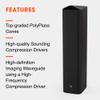JBL Studio 680, Dark Wood - High-Performance Floorstanding Loudspeaker - with 2414H-1 Compression Driver, High-Definition Imaging Horn & Dual 6.5 PolyPlas Cone Woofers view 3