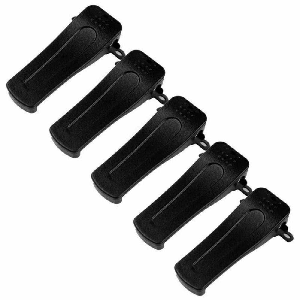 MOOKEENONE 5X Speaker Mount Walkie Talkie Belt Clip for Retevis