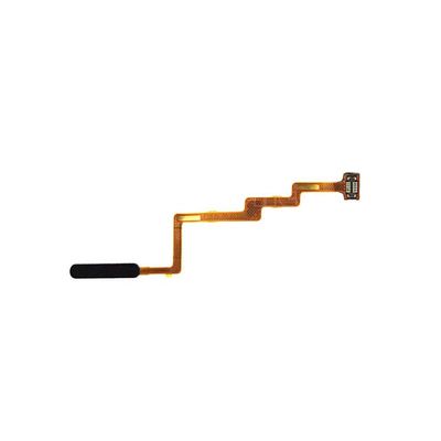 Power Button Switch Mute On/Off Fingerprint Sensor Touch ID Scanner Key Flex Cable for Xiaomi Redmi K40 / K40 Pro/Mi Poco F3 - Black