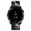 LDFAS Fenix 7/6/5 Plus Band, 22mm Ultra Easy Fit Nylon Straps Compatible for Garmin Fenix 7/6 Pro/5 Plus/Epix (Gen 2)/Quatix 7/instinct 2 Bnads, Camouflage-Gray view 1