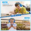 Voopwink Kids Headphones with Microphone, Wired Over Ear Headsets with Limited Volume 85dB/ 94dB for Boys Girls Teens Children Online School/Travel/iPad/Tablet/Cellphone view 4