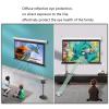 4K/3D Full-HD Projection-Screen 60-Inch 4:3 Movie Screen, Projector Screen Winkle-Free, for Wall or Ceiling Mounting view 3