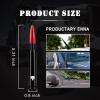 Ajxn 1 PC Car Bullet Antenna Skull, 5.4In Suitable for Ford F150 Wrangler Jeep Chevy Silverado 1500 2500 3500 HD Avalanche GMC Sierra 1500 2500 3500 Denali Heavy Duty Pickup Trucks Accessories (Red) view 3
